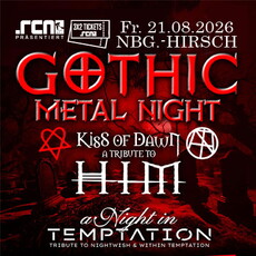 .rcn präsentiert: GOTHIC METAL TRIBUTE NIGHT