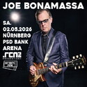 BLUESROCK DELUXE: .rcn präsentiert JOE BONAMASSA, Sa. 02.05.2026, Nürnberg, PSD Bank Arena