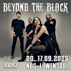 Druckvoller Symphonic Rock! .rcn präsentiert: BEYOND THE BLACK, Do., 17.09.2026, Nürnberg, Löwensaal