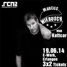 DEMNÄCHST EINSENDESCHLUSS: MARCUS WIEBUSCH, DO. 19.06.2014, E-WERK, ERLANGEN