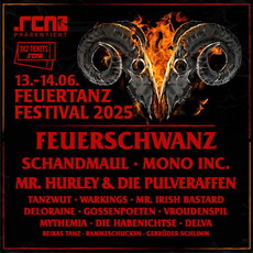 Neu in unserem Verlosungstopf: .rcn präsentiert FEUERTANZ FESTIVAL 2025, Fr/Sa. 13./14.06.2025, Burg Abenberg bei Nbg.
