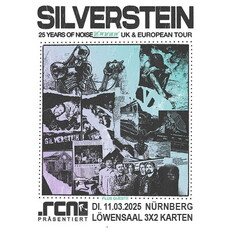 Vorankündigung Verlosung: .rcn präsentiert Silverstein (25 Years), Dienstag, 11.03.2025, Nürnberg, Löwensaal