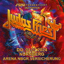 The Priest is back! .rcn präsentiert: JUDAS PRIEST, Do. 04.07.2024, Nürnberg, Arena Nürnberger Versicherung