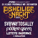 Mittwoch Einsendeschluss: .rcn präsentiert: Eisheilige Nacht, Mi. 27.12.2023, WÜ-Posthalle
