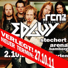 AUSGEFALLENES EDGUY KONZERT IN BAMBERG VOM 2.10.: NEUER TERMIN 27.10.2011