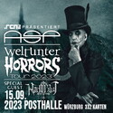 NEUE VERLOSUNG: .rcn Magazin präsentiert: ASP, Freitag, 15.09.2023, WÜRZBURG, POSTHALLE
