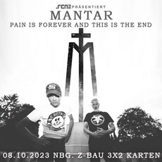 NEUE VERLOSUNG: .rcn Magazin präsentiert MANTAR, SO. 08.10.2023, NÜRNBERG, Z-BAU