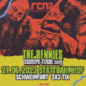 NEUE VERLOSUNG: .rcn präsentiert THE BENNIES, DI. 27.06.2023, SCHWEINFURT, STATTBAHNHOF