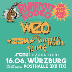 NEUE VERLOSUNG: .rcn präsentiert RUHRPOTT RODEO ON TOUR, FR. 16.06.2023, WÜRZBURG-POSTHALLE