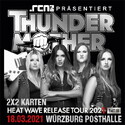 NEUER TERMIN: .rcn präsentiert: THUNDERMOTHER, DO. 18.03.2021 WÜ POSTHALLE