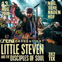 DIENSTAG EINSENDESCHLUSS: .rcn präsentiert: LITTLE STEVEN AND THE DISCIPLINES OF SOUL, DI. 13.08.2019, NBG - SERENADENHOF