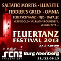 DEMNÄCHST EINSENDESCHLUSS: .rcn präsentiert: FEUERTANZ FESTIVAL, 21.-22.6.2013, BURG ABENBERG BEI SCHWABACH