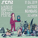 HEUTE EINSENDESCHLUSS: .rcn präsentiert: KAPELLE PETRA, DONNERSTAG, 11.04.2019,NÜRNBERG, MATRIXX