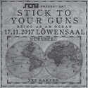 DIENSTAG EINSENDESCHLUSS: .rcn präsentiert: STICK TO YOUR GUNS (AUSVERKAUFT), FR. 17.11.2017, NÜRNBERG-LÖWENSAAL