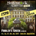 MITTWOCH EINSENDESCHLUSS: .rcn präsentiert: SHAMROCK CASTLE, FR 07.07. - SA 08.07.2017, SCHLOSS JÄGERSBURG, EGGOLSHEIM