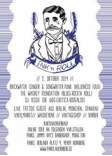 2. OKTOBER, HEUTE ABEND IM PARKS NÜRNBERG: INK’N ROLL!