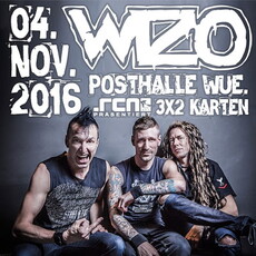 HEUTE EINSENDESCHLUSS: .rcn präsentiert WIZO, FR. 04.11.2016, WÜRZBURG, POSTHALLE.