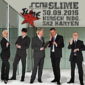 MORGEN EINSENDESCHLUSS: .rcn präsentiert: SLIME, FR. 30.09.2016, NBG.-HIRSCH