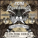 DEMNÄCHST EINSENDESCHLUSS: .rcn präsentiert: EQUILIBRIUM, DO. 22.09.2016, HIRSCH, NBG.