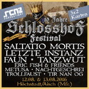 MORGEN EINSENDESCHLUSS: .rcn präsentiert: SCHLOSSHOF FESTIVAL, FR./SA. 12.-13-08-2016, HÖCHSTADT/AISCH