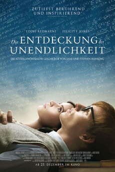 KINOTIPP ZU WEIHNACHTEN: "DIE ENTDECKUNG DER UNENDLICHKEIT" -  ÜBER DAS LEBEN VON STEPHEN HAWKING - UNBEDINGT ANSEHEN!
