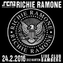 .rcn präsentiert: RICHIE RAMONE, MI. 24.02.2016, BAMBERG, LIVE-CLUB
