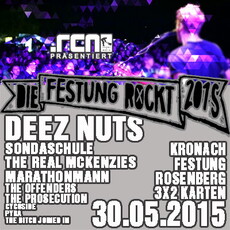 DEMNÄCHST EINSENDESCHLUSS: .rcn präsentiert: DIE FESTUNG ROCKT, SA. 30.05:2015