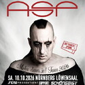 Im Oktober mit neuem Album: .rcn präsentiert ASP, Sa. 10.10.2026, Nbg. Löwensaal