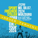 Samstag Einsendeschluss: .rcn präsentiert Sportfreunde Stiller, Do. 27.06.2024, Würzburg-Rottendorf, Gut Wöllried