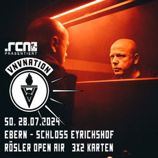 Neue Verlosung: .rcn präsentiert VNV NATION, Sonntag, 28.07.2024, Schloss Eyrichshof, Ebern bei Bamberg