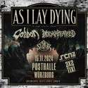 Neuzugang bei den Verlosungen: .rcn präsentiert AS I LAY DYING, Fr. 15.11.2024, Würzburg, Posthalle